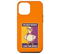 Carcasa para iPhone 12 Pro MAX I'm Not Bossy I Am The Boss Funny Nurse Teacher Mom Kid