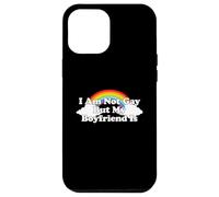 Carcasa para iPhone 12 Pro MAX I'm Not Gay But My Boyfriend Is