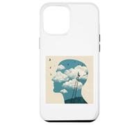 Carcasa para iPhone 12 Pro MAX Imagina más Nube Mente Único Cielo Surrealista