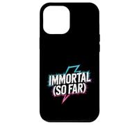Carcasa para iPhone 12 Pro MAX Immortal So Far Chistes de Muerte Segura Sarcasmo -