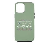 Carcasa para iPhone 12 Pro MAX In a Field of Roses She is a Wildflower Hummingbird Flower