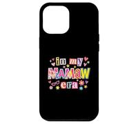 Carcasa para iPhone 12 Pro MAX In My Memaw Era Funny Magazine Cut Paper Style Día de la Madre