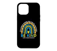 Carcasa para iPhone 12 Pro MAX In October We Wear Blue Yellow Down Syndrome Awareness