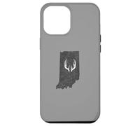 Carcasa para iPhone 12 Pro MAX Indiana IN Deer Hunting Shed Antlers Design