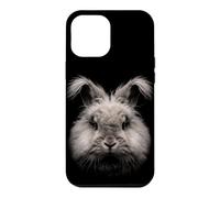 Carcasa para iPhone 12 Pro MAX Inglés Angora Conejo Cara Bosque Fauna Silvestre
