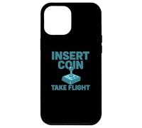 Carcasa para iPhone 12 Pro MAX Insertar Coin Take Flight Videojuego Retro