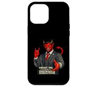 Carcasa para iPhone 12 Pro MAX Insurance Devil | Protesta Humor Satanás Mal Codicia Corporativa