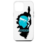 Carcasa para iPhone 12 Pro MAX Isla Córcega Mapa Francia Córcega
