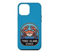 Carcasa para iPhone 12 Pro MAX Isla Tybee Georgia Crab Coastal Beach Travel