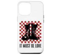 Carcasa para iPhone 12 Pro MAX It Must Be Love 2 Tone Ska Music Checkerboard