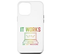Carcasa para iPhone 12 Pro MAX It Works On My Machine Divertido Programador Excuse Reggae Design
