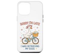 Carcasa para iPhone 12 Pro MAX IVF Mom Sorry I'm Late Retrieving My Eggs