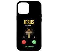 Carcasa para iPhone 12 Pro MAX Jesús está Llamando a la Iglesia Cristiana Christus Faith Teléfono