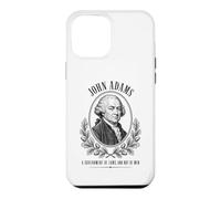 Carcasa para iPhone 12 Pro MAX John Adams - Cita del Padre fundador del Gobierno de leyes