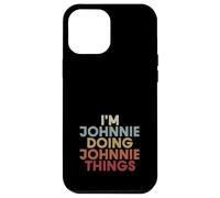 Carcasa para iPhone 12 Pro MAX Johnnie Name Johnnie Personalized Name First Given