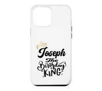 Carcasa para iPhone 12 Pro MAX Joseph The Birthday King Happy Birthday Shirt Hombres Niños Adolescentes