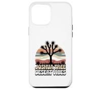 Carcasa para iPhone 12 Pro MAX Joshua Tree Desert Vibes Puesta del Sol Paisaje Arte