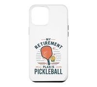 Carcasa para iPhone 12 Pro MAX Jugador Senior del Plan de jubilación de Pickleball Divertido