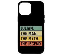 Carcasa para iPhone 12 Pro MAX Julian The Man The Myth The Legend - Cita Personalizada Divertida