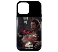Carcasa para iPhone 12 Pro MAX Jurassic Park Dr. Ian Malcolm Right All The Time
