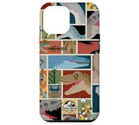 Carcasa para iPhone 12 Pro MAX Jurassic World Classified Creatures Postcard All Over Print
