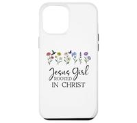Carcasa para iPhone 12 Pro MAX Just a Girl Who Loves Jesus Girls Christian Rooted in Christ