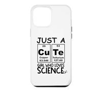 Carcasa para iPhone 12 Pro MAX Just a Girl Who Loves Science Cute Girls Science Teacher
