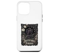 Carcasa para iPhone 12 Pro MAX Justificablemente Furioso Cuervo Anti Patriarcado Goth Nouveau Art