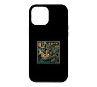 Carcasa para iPhone 12 Pro MAX Kaiju Ramen Monstruo Fideos Monstruo Japonés