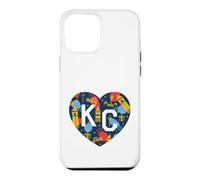 Carcasa para iPhone 12 Pro MAX Kansas City KC Plaza Lights Festive Christmas Heart