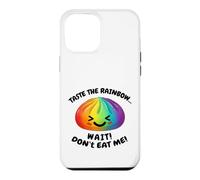 Carcasa para iPhone 12 Pro MAX Kawaii Rainbow Dumpling Squishy Raviolo Divertido Cutie