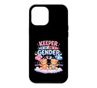 Carcasa para iPhone 12 Pro MAX Keeper of The Gender Reveal - Globos de Oso bebé Rosa o Azul