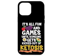 Carcasa para iPhone 12 Pro MAX Keto Metabolic Sport - Dieta Saludable Baja en carbohidratos para Bajar de Peso