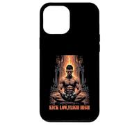Carcasa para iPhone 12 Pro MAX Kick Low Flight High Muay Thai MMA Warrior