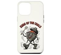 Carcasa para iPhone 12 Pro MAX King of The Coals Retro Cartoon BBQ Kettle Grill Grill