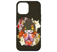 Carcasa para iPhone 12 Pro MAX Kokeshi Doll Koi Fish Japonés Estética Amante