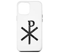 Carcasa para iPhone 12 Pro MAX La Cruz Chi-Rho - Símbolo De Jesucristo - Vintage