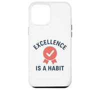 Carcasa para iPhone 12 Pro MAX La Excelencia es un hábito | Día Mundial de la Calidad | Regalo en el Lugar de Trabajo