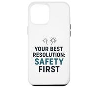 Carcasa para iPhone 12 Pro MAX La Seguridad es lo Primero, su Mejor resolución de año Nuevo para Trabajar de Forma Segura