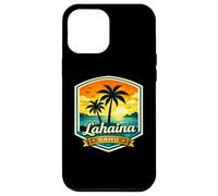 Carcasa para iPhone 12 Pro MAX Lahaina Oahu North Shore Hawaii Puesta de Sol Palm Beach