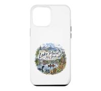 Carcasa para iPhone 12 Pro MAX Lake Placid, NY Nueva York EE.UU., Montañas Adirondack, Trineo