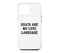 Carcasa para iPhone 12 Pro MAX Las Cabras Son mi lenguaje de Amor.