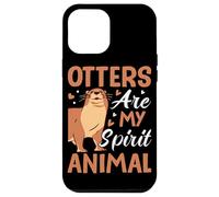 Carcasa para iPhone 12 Pro MAX Las nutrias Son mi Animal Espiritual