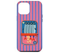 Carcasa para iPhone 12 Pro MAX Lata Retro para sardinas, Estilo Vintage, con Rayas Rosas, costeras y veraniegas