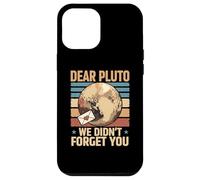 Carcasa para iPhone 12 Pro MAX Letra con Forma de corazón Vintage de Dear Pluto We Didn'T Forget You