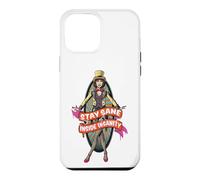 Carcasa para iPhone 12 Pro MAX Letra de Columbia Stay Sane Inside Insanity Rose Tint My World