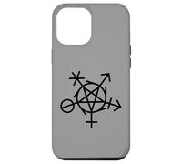 Carcasa para iPhone 12 Pro MAX LGBTQI Símbolo Pagano de Inclusión Género Wicca
