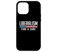 Carcasa para iPhone 12 Pro MAX Liberalismo Encuentra una Cura Divertido Meme Político Humor Gráfico
