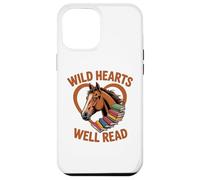 Carcasa para iPhone 12 Pro MAX Libro Bien leído de Wild Heart Horse Lover Nerd Cowgirl Western