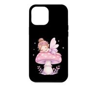 Carcasa para iPhone 12 Pro MAX Linda fantasía de Hongos durmiendo en Acuarela Pastel